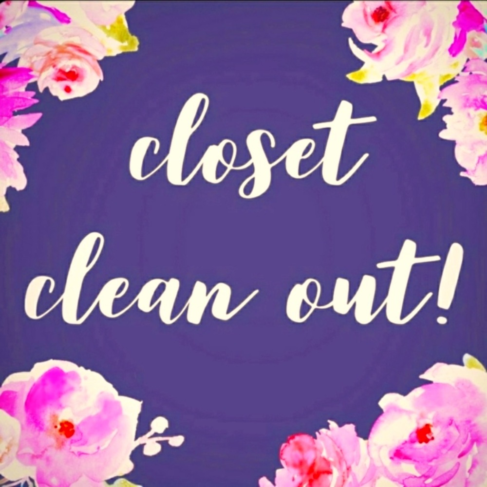 Closet clean out!